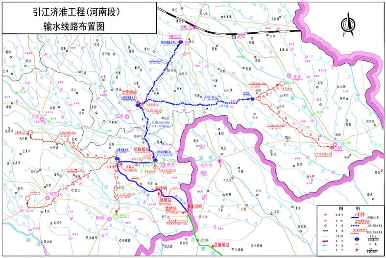 引江濟(jì)淮工程(河南段)輸水線路布置圖.jpg